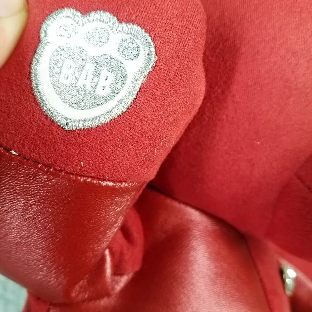 Build-A-Bear Swarovski Crystals Valentines Red Velvet Plush Bear Collectors 2021